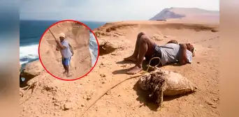 Perú tiene uno de los trabajos más desafiantes y peligrosos: solo una persona en el mundo lo hace
