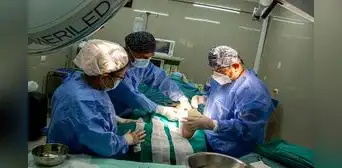 ¡Por primera vez! Tacna: realizan injerto de piel de cerdo a una paciente con quemaduras ¡Por primera vez! Tacna: realizan injerto de piel de cerdo a una paciente con quemaduras