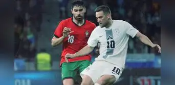 ¡Sorpresa! Eslovenia derrotó 2-0 a Portugal con Cristiano Ronaldo por amistoso ¡Sorpresa! Eslovenia derrotó 2-0 a Portugal con Cristiano Ronaldo por amistoso