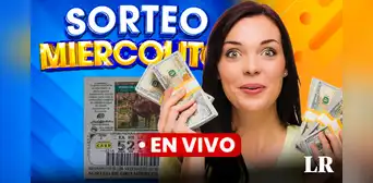 Lotería de HOY EN VIVO, Telemetro: RESULTADOS del Sorteo 'Miercolito de oro', 27 de marzo