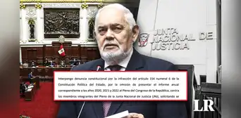 Congresista Jorge Montoya presenta nueva denuncia contra miembros de la JNJ