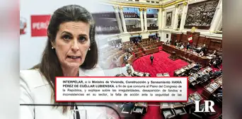 Presentan moción de interpelación contra Hania Pérez de Cuéllar por presuntos pagos irregulares Presentan moción de interpelación contra Hania Pérez de Cuéllar por presuntos pagos irregulares