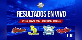 Resultados Béisbol Mayor 2024 EN VIVO HOY: programación, juegos y refuerzos de la Ronda de 8 Resultados Béisbol Mayor 2024 EN VIVO HOY: programación, juegos y refuerzos de la Ronda de 8