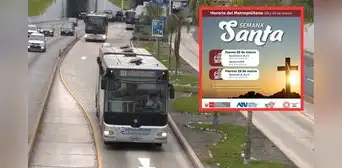 ¿El Metropolitano atenderá en horario normal durante feriados por Semana Santa? ATU se pronuncia