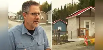 Millonario canadiense vendió su empresa y ahora construye casas para familias en pobreza