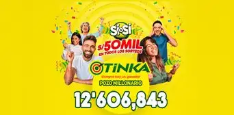 Resultados de La Tinka: sorteo de hoy, miércoles 27 de marzo Resultados de La Tinka: sorteo de hoy, miércoles 27 de marzo