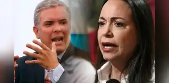 Iván Duque alerta que "estaría en riesgo la integridad de María Corina Machado" ante posible atentado Iván Duque alerta que "estaría en riesgo la integridad de María Corina Machado" ante posible atentado