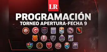 Tabla de posiciones Torneo Apertura 2024 EN VIVO: revisa la programación de la fecha 9 Tabla de posiciones Torneo Apertura 2024 EN VIVO: revisa la programación de la fecha 9