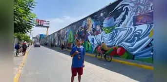 La historia de Pedro Urrutia, el grafitero del mural de 'Dragón Ball' en homenaje a Akira Toriyama La historia de Pedro Urrutia, el grafitero del mural de 'Dragón Ball' en homenaje a Akira Toriyama