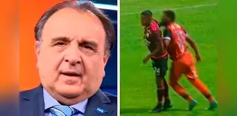 Exárbitro FIFA y su llamativa opinión sobre codazo de Polo: "Es un contacto de intensidad baja" Exárbitro FIFA y su llamativa opinión sobre codazo de Polo: "Es un contacto de intensidad baja"