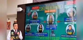 PNP detiene a Los Cyber del Cercado, quienes vendían datos personales a tan solo 15 soles