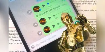 WhatsApp: ¿cómo enviar audios con la voz de C-3PO de Star Wars sin instalar apps extrañas? WhatsApp: ¿cómo enviar audios con la voz de C-3PO de Star Wars sin instalar apps extrañas?