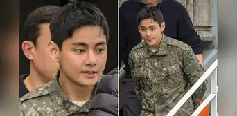 Taehyung de BTS luce radical cambio físico tras su ingreso en el servicio militar en Corea Taehyung de BTS luce radical cambio físico tras su ingreso en el servicio militar en Corea