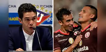 La insólita razón por la que el DT de LDU no estará ante Universitario y dirigirá el preparador de arqueros La insólita razón por la que el DT de LDU no estará ante Universitario y dirigirá el preparador de arqueros