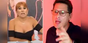 Magaly critica a Cristian Rivero tras revelar que no le gusta hablar de farándula en 'EEG': "¿Qué haces ahí?"
