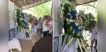 Corona de flores causa terror al moverse ‘sola’ durante velorio: “Se manifestó” Corona de flores causa terror al moverse ‘sola’ durante velorio: “Se manifestó”
