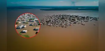 El único pueblo que vive en medio del agua está en Sudamérica: tiene electricidad, pero no agua potable