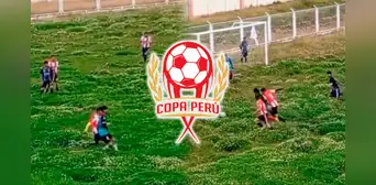 ¿Es la Copa Perú? La verdad tras el video viral de un partido con el césped en pésimo estado
