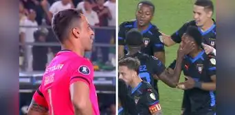 VAR anuló gol de Universitario y LDU marcó el 1-0 en la siguiente jugada