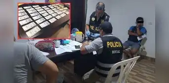 Ica: capturan a la banda Los Negociantes del Sur por intentar sobornar a fiscal con 30.000 soles Ica: capturan a la banda Los Negociantes del Sur por intentar sobornar a fiscal con 30.000 soles