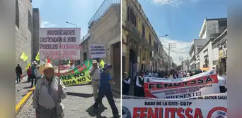 Arequipa: marcha masiva contra Dina Boluarte por relojes Rolex y lujosas joyas