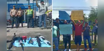 Iquitos: comunicadores protestan en Migraciones, en respaldo a reportero de Latina agredido por extranjeros