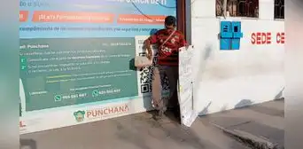 Iquitos: anciano se roció combustible y amenazó con prenderse fuego para exigir que le den su liquidación