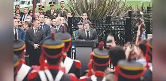 Javier Milei niega la dictadura argentina