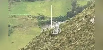 Explosión en Pataz: presuntos mineros ilegales dinamitan torres de alta tensión en mina La Poderosa Explosión en Pataz: presuntos mineros ilegales dinamitan torres de alta tensión en mina La Poderosa