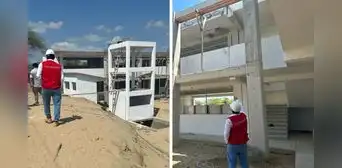 Piura: construyen colegio de S/8.8 millones en una zona hueca e inundable Piura: construyen colegio de S/8.8 millones en una zona hueca e inundable