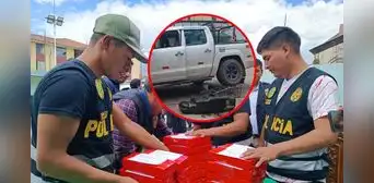 Conductor cae con más de 30 kilos de cocaína en la vía Cusco-Apurímac: destino final era Bolivia Conductor cae con más de 30 kilos de cocaína en la vía Cusco-Apurímac: destino final era Bolivia