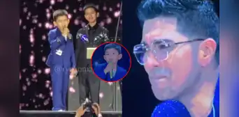 Hijo de Christian Yaipén cantó en concierto de Grupo 5 e hizo llorar de emoción a su padre