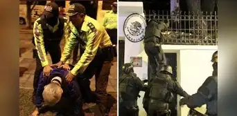 "Me han golpeado": así ingresó la Policía de Ecuador a la Embajada de México para detener a Jorge Glas "Me han golpeado": así ingresó la Policía de Ecuador a la Embajada de México para detener a Jorge Glas