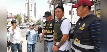 Arequipa: capturan a hombre acusado de alquilar camionetas a empresarios y luego robarlas