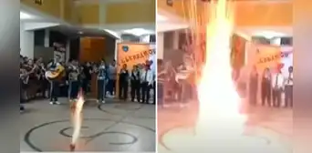 Huacho: detonación de bombarda en colegio deja 2 menores heridos
