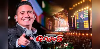 Pedro Loli sufrió falla técnica en pleno concierto del Grupo 5 y el público reaccionó de singular forma Pedro Loli sufrió falla técnica en pleno concierto del Grupo 5 y el público reaccionó de singular forma