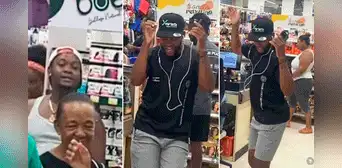 Grupo 5: hombre va a supermercado de República Dominicana y sorprende a clientes al bailar ‘La culebrítica’