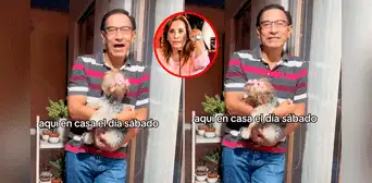 Martín Vizcarra bromea con su perrita por caso Boluarte y da consejos de amor: “Tiene su collar de Unique” Martín Vizcarra bromea con su perrita por caso Boluarte y da consejos de amor: “Tiene su collar de Unique”