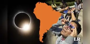 Los ÚNICOS países de Sudamérica que verán el siguiente eclipse solar este 2024 Los ÚNICOS países de Sudamérica que verán el siguiente eclipse solar este 2024