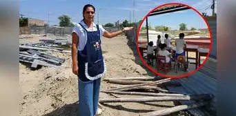 Roban por tercera vez materiales de construcción de colegio en Piura: alumnos estudian al aire libre