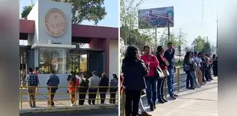 Padres acompañan a sus hijos en su primer día en la UNSA y dicen: "Yo iba solo" Padres acompañan a sus hijos en su primer día en la UNSA y dicen: "Yo iba solo"