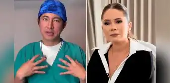 Revelan audio en que el doctor Fong admite error en operación a Cinthia Vigil: Se me pasó Revelan audio en que el doctor Fong admite error en operación a Cinthia Vigil: Se me pasó