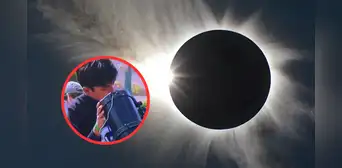 Niño intenta ver el eclipse solar en México sin protección y sufre las consecuencias | VIDEO Niño intenta ver el eclipse solar en México sin protección y sufre las consecuencias | VIDEO