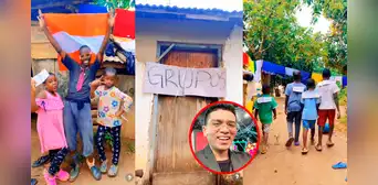 Niños de Uganda cantan temas del Grupo 5 y usuarios piden a Christian Yaipén que haga concierto en África Niños de Uganda cantan temas del Grupo 5 y usuarios piden a Christian Yaipén que haga concierto en África
