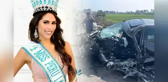 Miss Perú La Libertad 2017 queda herida de gravedad tras sufrir un accidente vehicular en Trujillo