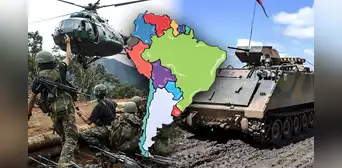 Descubre el país de Sudamérica con la mayor fuerza militar en el 2024: superó a Perú y Chile Descubre el país de Sudamérica con la mayor fuerza militar en el 2024: superó a Perú y Chile