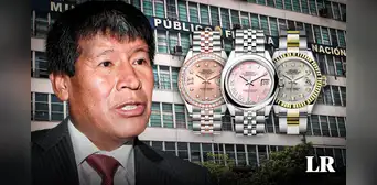 Fiscalía incautó tres relojes Rolex de Wilfredo Oscorima tras diligencias de exhibición Fiscalía incautó tres relojes Rolex de Wilfredo Oscorima tras diligencias de exhibición