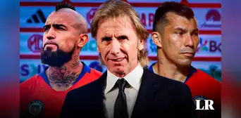 Ricardo Gareca responde a Arturo Vidal y Gary Medel tras no convocarlos a la selección chilena