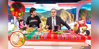 CHICHA MORADA conquista a presentador argentino y afirma: “ES 100 MEJOR QUE UNA GASEOSA” CHICHA MORADA conquista a presentador argentino y afirma: “ES 100 MEJOR QUE UNA GASEOSA”