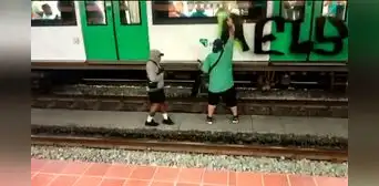 Línea 1 del Metro de Lima: Poder Judicial condena a extranjero por pintar vagones del tren eléctrico
